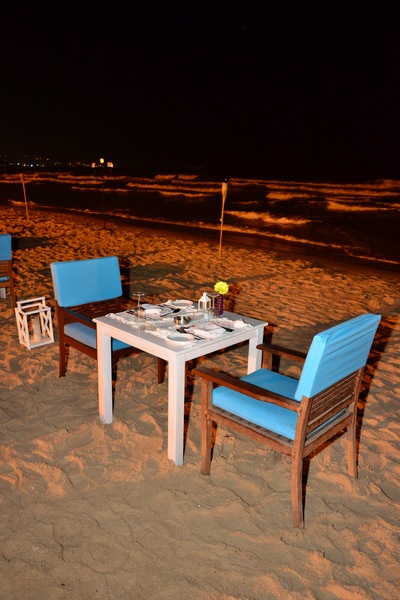 Romantic Beach Dinner at Edde Sands